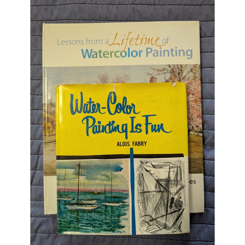 Bundle Of 2 Lessons From A Lifetime Of Watercolor - Water Color Painting Is Fun